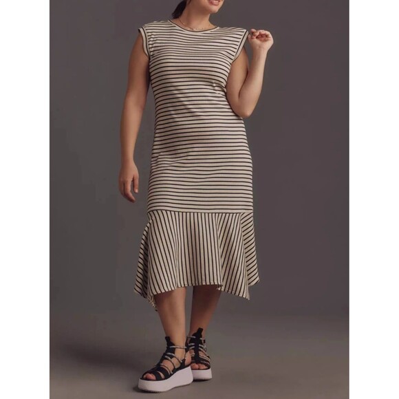 Daily Practice by Anthropologie Highline Short-Sleeve Maxi Dress 3X-PS 282890 - Picture 1 of 11